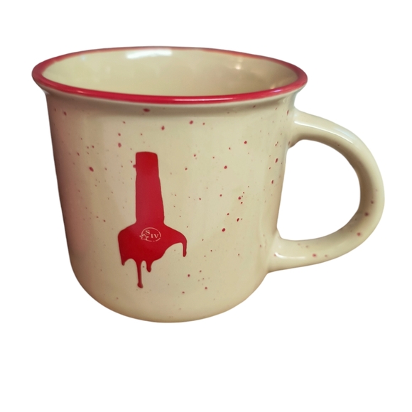 Makers Mark Limited Bourbon Whisky Mugs, Set of 2, Ceramic Coffee Cups Red/White - Picture 4 of 6